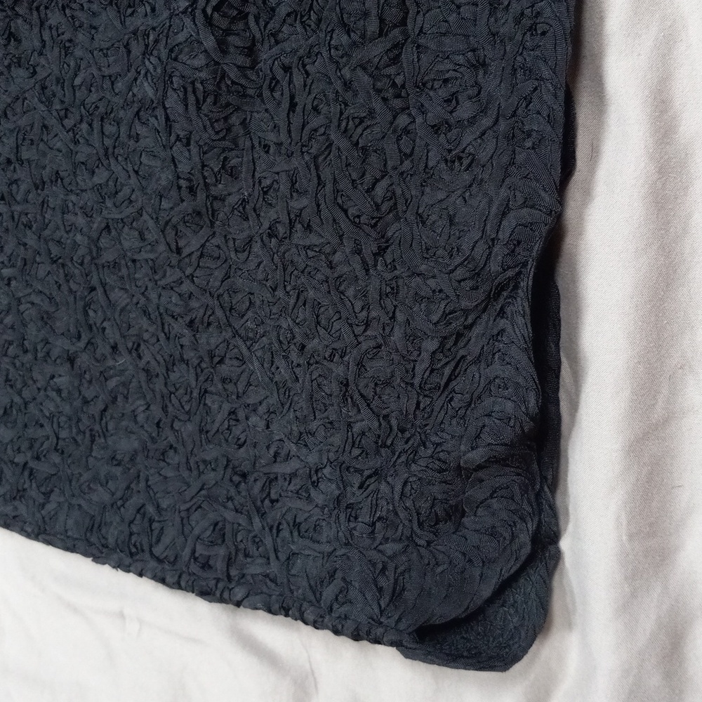 Vintage grosgrain ribbons skirt.  minimalist - Picture 2 of 6